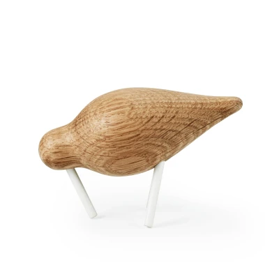 Afbeelding van Normann Copenhagen Shorebird Vogel Decoratie Small Wit