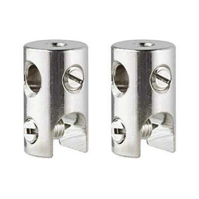 Afbeelding van 4 Stuks WS L&amp;E kabelklosje kabelsysteem 2er Pack max.150W/Stange max.300W chroom 12V Met 978019
