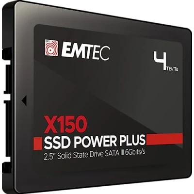 Afbeelding van Emtec ECSSD4TX150 interne SSD 2,5 inch harde schijf SATA X150 Power Plus 3D NAND 4TB
