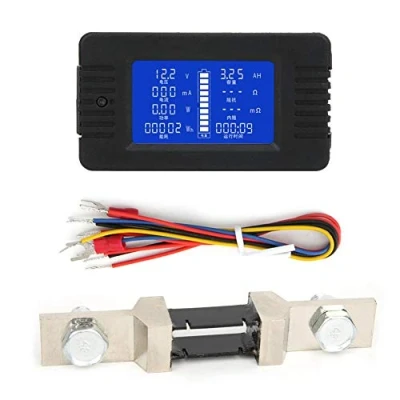 Afbeelding van Batterijmonitor, PZEM 015 0 200V 300A Multifunctioneel LCD scherm Batterijstroom Spanning Vermogen Energie Capaciteit Impedantietester Checker met 200A Shunt (met Shunt)