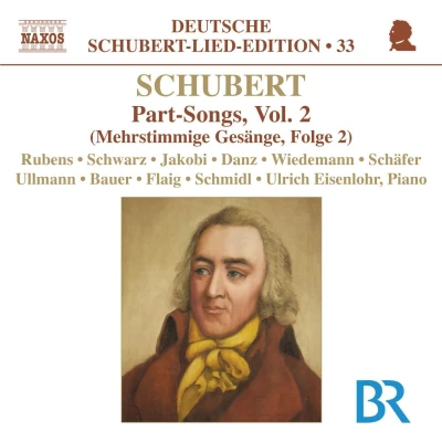 Afbeelding van Ulrich Eisenlohr, Sibylla Rubens, Silke Schwarz Schubert: Part Songs, Volume 2 (CD)