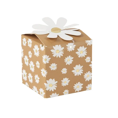 Afbeelding van Bedankdoosjes Spring Daisies (10st)