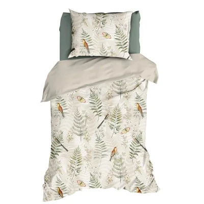 Afbeelding van Satin d&#039;Or Idyllic Dekbedovertrek Eenpersoons 140x200/220 cm Multi