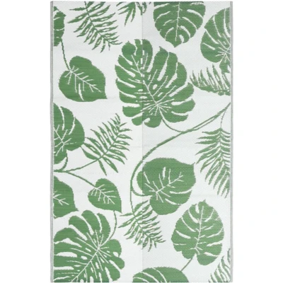 Afbeelding van vidaXL Buitenkleed 190x290 cm polypropeen groen