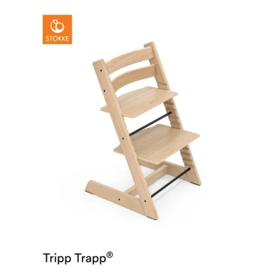 Afbeelding van Stokke Tripp Trapp Oak Natural Incl. BabySet White