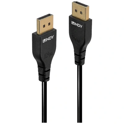 Afbeelding van LINDY 36460 DisplayPort AV Aansluitkabel [1x stekker 1x stekker] 0.5 m Zwart