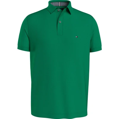Afbeelding van Tommy Hilfiger Regular Poloshirt, Heren, Maat: 3XL, Olympic green
