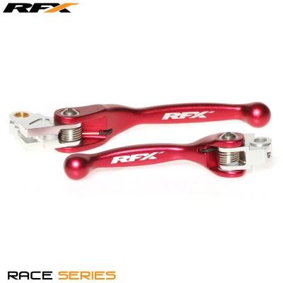 Afbeelding van RFX Race Series Gesmede Flexibele Hendels Rood Honda CR125 CR250 2004 2007 CRF250R CRF450R 2006 CRF250X CRF450X 2017
