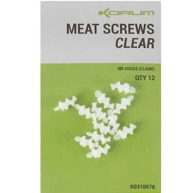 Afbeelding van Korum Meat Screw (12pcs) Kleur : Clear