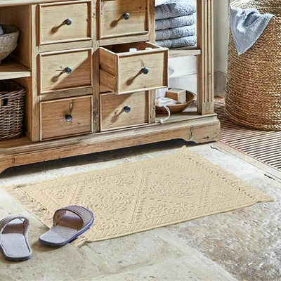 Afbeelding van LOBERON Badmat Mivorex beige