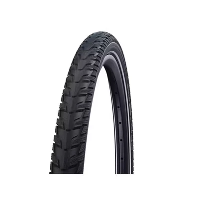 Afbeelding van Schwalbe Buitenband Energizer Plus + Tour 28 inch BikeTotaal.nl Zwart