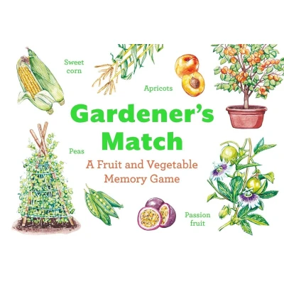 Afbeelding van Gardener’s Match: A Fruit and Vegetable Memory Game