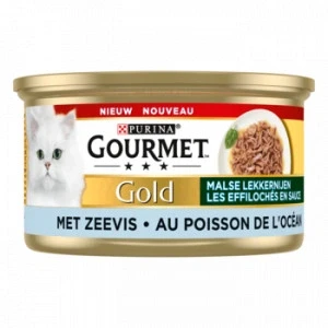 Afbeelding van Gourmet Gold Malse Lekkernijen Kattenvoer Zeevis 85 g