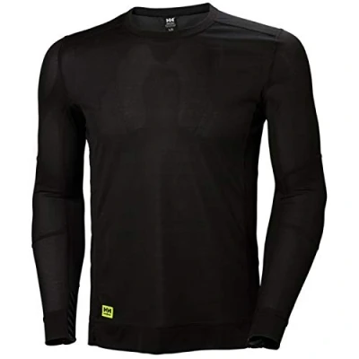 Afbeelding van Helly Hansen T shirt lange mouw Lifa Crewneck Zwart mt M