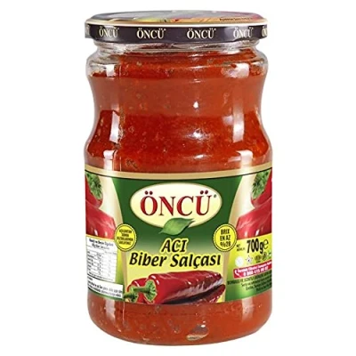 Afbeelding van ONCU Hete Peperpasta ( 700g) Biber Salçası