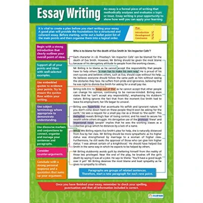 Afbeelding van Daydream Education Essay schrijven Engelse Posters Gelamineerd glanzend papier van 850 mm x 594 (A1) Taal Klaslokaal Opleidingsgrafieken