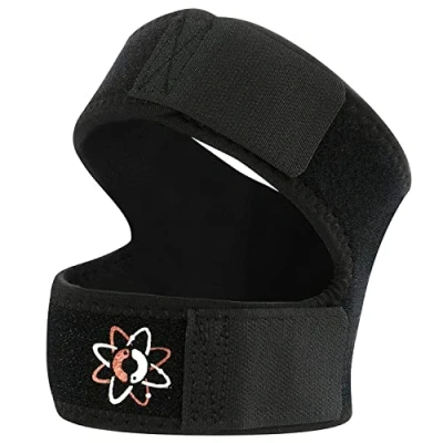 Afbeelding van Ionocore® Neopreen Kniebrace met twee verstelbare banden Patella voor vrouwen en mannen joggen, fitness, sport Knieondersteuning tegen gewrichtspijn