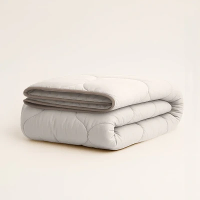Afbeelding van Perkal Katoen Dekbed Creme Luxe &amp; Ademend 233TC ClimaPercal 1 Persoons 140x200
