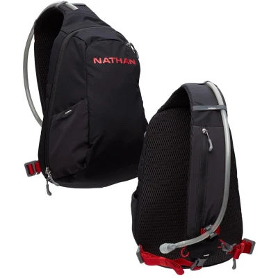 Afbeelding van Nathan Run Sling 8L Black/Ribbon Red One size