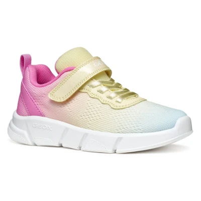 Afbeelding van Geox ARIL GIRL Sneakers laag multicoloured voor kinderen, Maat: 24, Multi coloured Textiel/ synthetisch