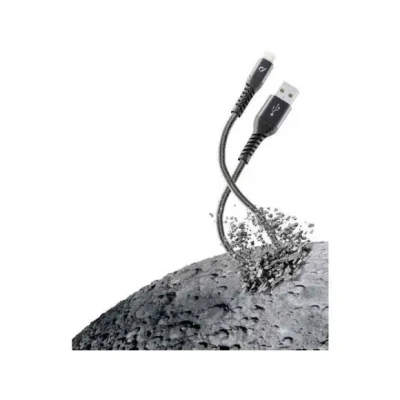 Afbeelding van Cellularline Cellular line Usb kabel Kevlar Apple Lightning 1.2 M Zwart