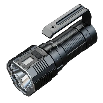 Afbeelding van fenix LR60R, Oplaadbare Ultra Heldere LED Zoeklamp met lange afstand 21.000 Lumen 1085 m 113 uur Max Batterij grote capaciteit 45W Snel opladen OLED scherm Power Bank IP68