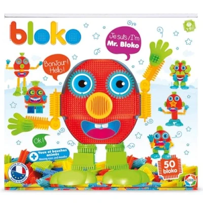 Afbeelding van Bloko 503672 Set met geanimeerde ogen en monden, vanaf 12 maanden, gemaakt in Europa, bouwspeelgoed 1e leeftijd