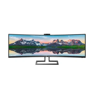 Afbeelding van Philips Brilliance P line 499P9H LED monitor Energielabel G (A G) 124 cm (48.8 inch) 5120 x 1440 Pixel 32:9 5 ms USB 3.2 Gen 2 (USB 3.1), C, HDMI,