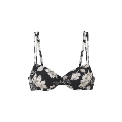 Afbeelding van s.Oliver Bikinitop, Dames, Maat: 42xC, Schwarz creme