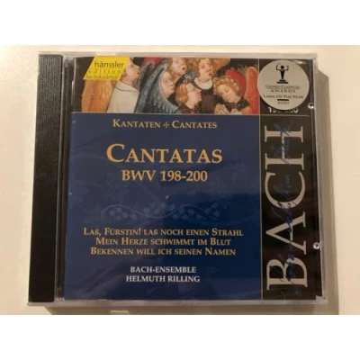 Afbeelding van Bach Ensemble, Helmuth Rilling J.S.Bach: Cantatas Bwv 198 200 (CD)