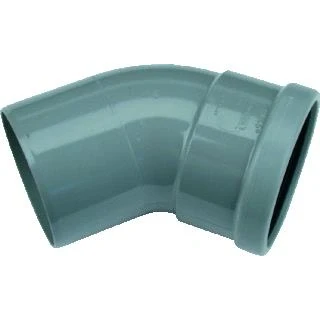 Afbeelding van WAVIN KGFIX PVC BOCHT 45 GRADEN GR 315 SN4 MOF/SPIE