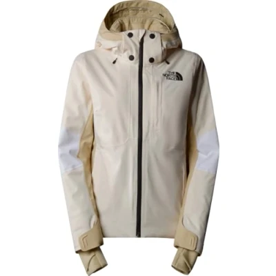 Afbeelding van The North Face Lenado Jas, Dames, Maat: Small, White dune gravel khaki