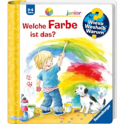 Afbeelding van Wieso? Weshalb? Warum? junior, Band 13: Welche Farbe ist das?