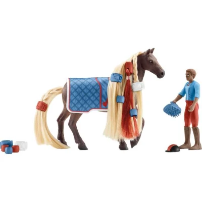 Afbeelding van Schleich horse club leo en rocky