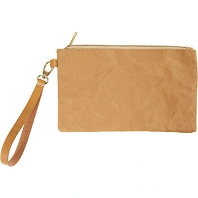 Afbeelding van Creativ Company Faux Leather Tasje Bruin, 21x18cm