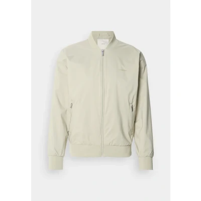 Afbeelding van Calvin Klein Matte Jacket Bomberjacks, Heren, Maat: Small, Moss gray