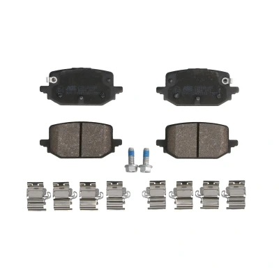 Afbeelding van ABE C2R020ABE Remblokkenset Achteras Met akoestische slijtagewaarschuwing NISSAN: Qashqai III (J12) 1.5 VC T e Power, 1.3 DIG