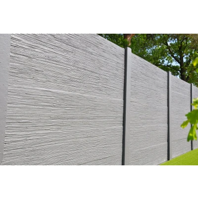 Afbeelding van Intergard Betonschutting Linestone enkelzijdig 200x200cm