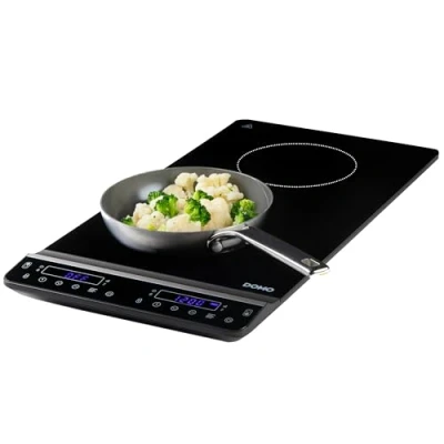 Afbeelding van DOMO DO30211IP Verticale inductiekookplaat 2 pits