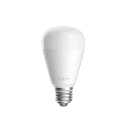 Afbeelding van Aqara LED Lamp T2 (E27, CCT), Thread/Zigbee, Ver. Wit (2700 K 6500 K), 75 W Equivalent, Matter, Werkt met HomeKit, Alexa, Google