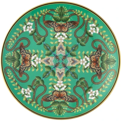Afbeelding van Wedgwood Wonderlust Emerald Forest ontbijtbord 20 cm Turquoise