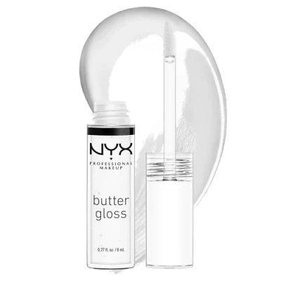 Afbeelding van NYX Butter Gloss Lipgloss Clear 8 ml