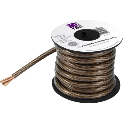 Afbeelding van TRU COMPONENTS 1567038 Massakabel 1 x 25 mm² Zwart 5 m