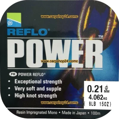 Afbeelding van Preston Reflo Power 100m Maat : 0.21mm