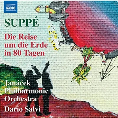 Afbeelding van Janacek Philharmonic Orchestra, Dario Salvi Suppé: Die Reise Um Erde In 80 Tagen (Around The World days) (CD)