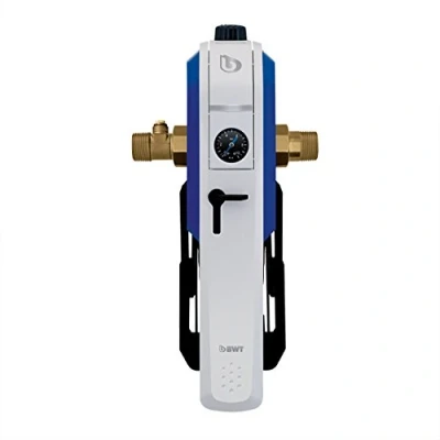 Afbeelding van BWT Eengreepsfilter E1 HWS met drukregelaar, 1&quot;&quot;, wit blauw, 40385 enkele hendel filter, meerkleurig