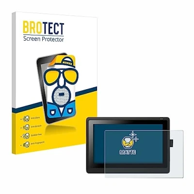 Afbeelding van BROTECT Antireflecterende Beschermfolie voor Wacom Cintiq 16 Anti Glare Screen Protector, Mat, Ontspiegelend