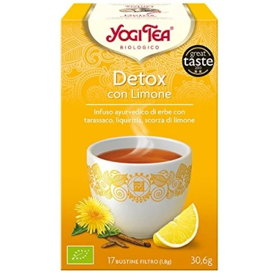 Afbeelding van Yogi Tea Detox Con Limon 17 X 1,8g