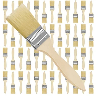 Afbeelding van Kurtzy 3,81cm Grote Verfkwasten (48 Pak) Professioneel Houten Handvat set Voor Verven, Stainen, Vernissen, Lijmen en Huis DIY
