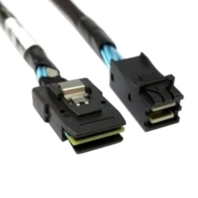 Afbeelding van CY Interne Mini SAS SFF 8087 naar High Density HD 8643 Dataserver Harde schijf Raid kabel 50cm